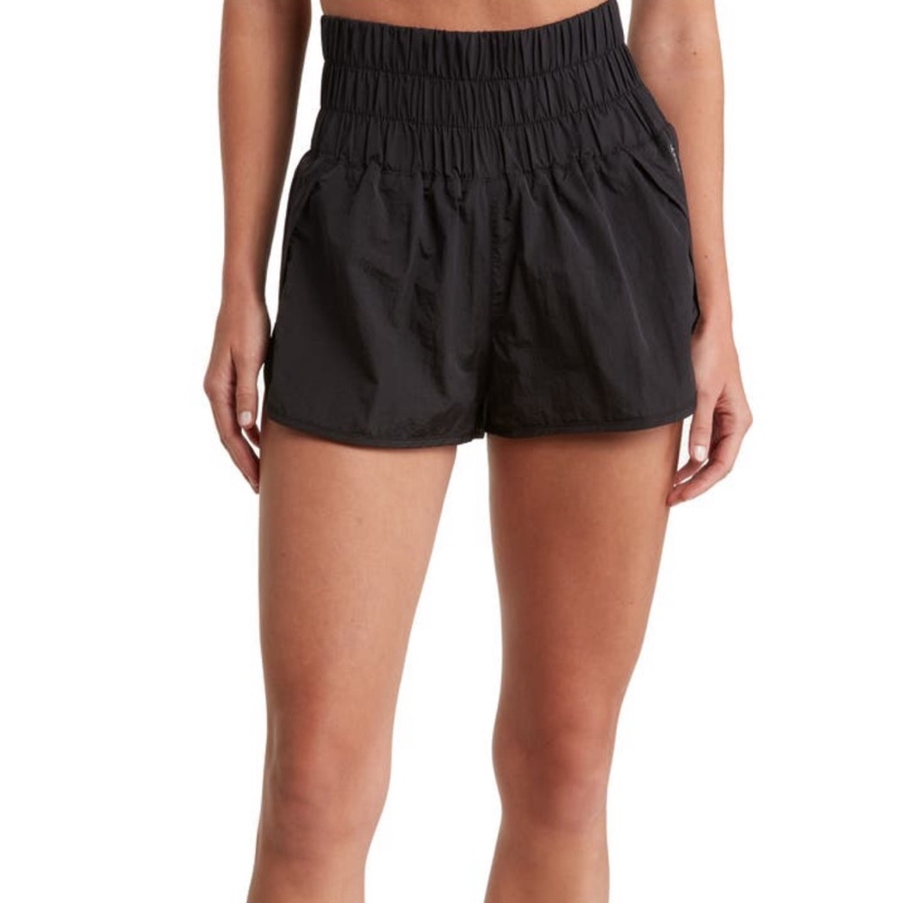 Free People Movement The Way Home Shorts. Black